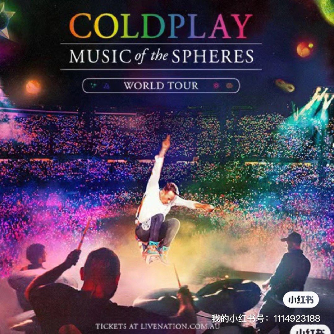 Coldplay Malaysia ticket, Tickets & Vouchers, Event Tickets on Carousell