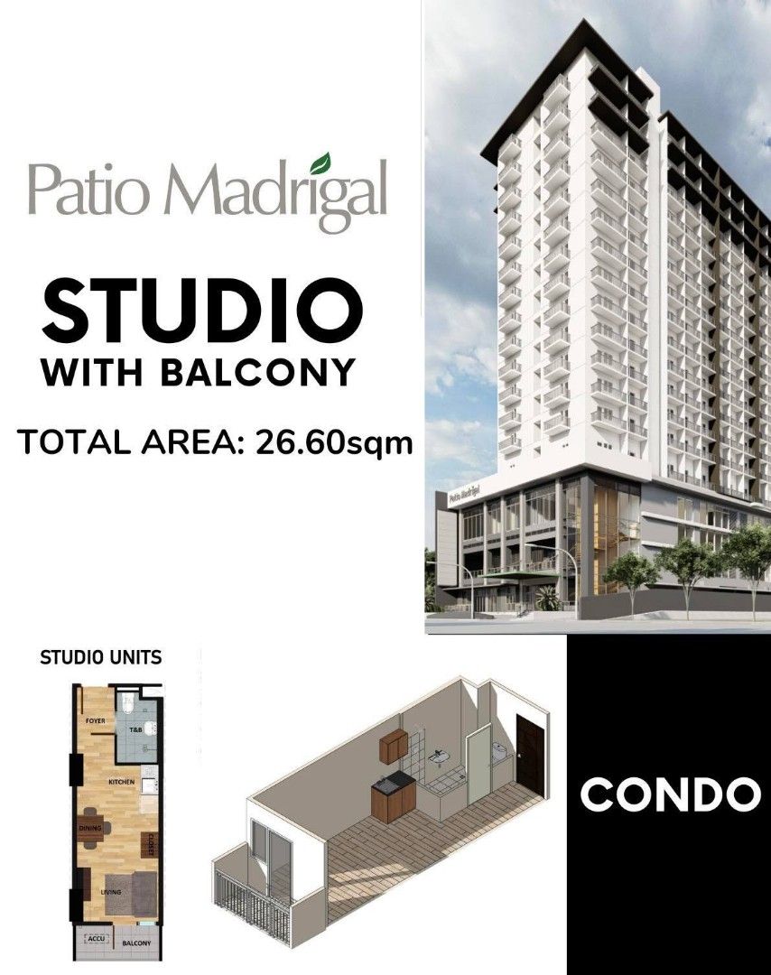 AVIDA PATIO MADRIGAL, Property, For Sale, Apartments & Condos on Carousell
