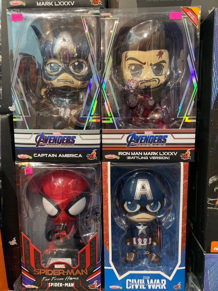 Cosbaby Marvel / Captain America / Iron man / Spiderman, Hobbies  Toys,  Toys  Games on Carousell