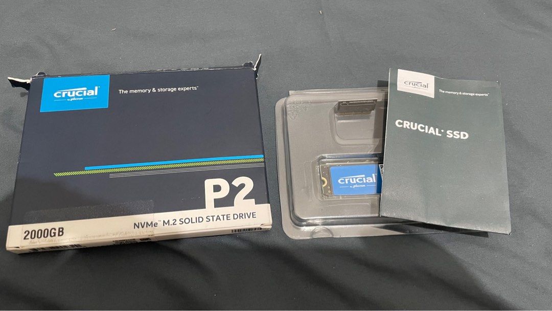 SSD Crucial P2 2TB 3D NAND NVMe PCIe M.2 SSD Up to 2400MB/s
