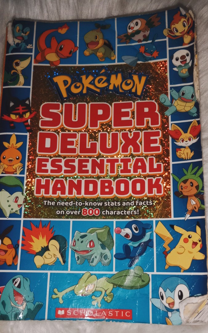 DELUXE Pokemon Handbook Guide on Carousell