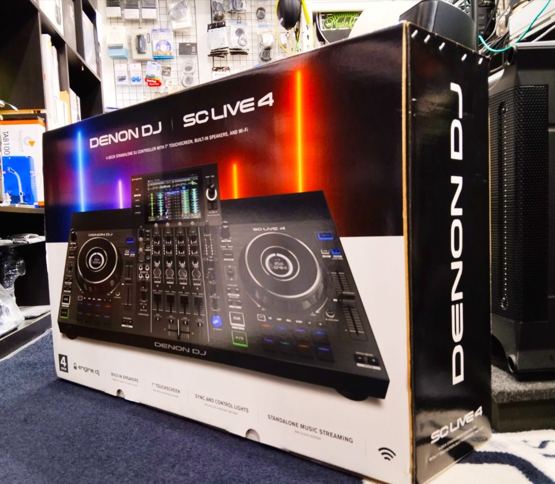 Denon DJ SC LIVE 4 - Demo & Review 