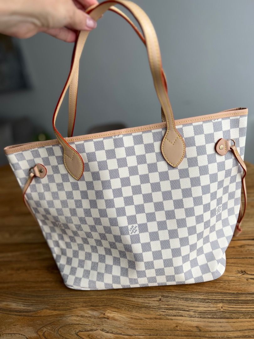 Checkered designer hotsell bag