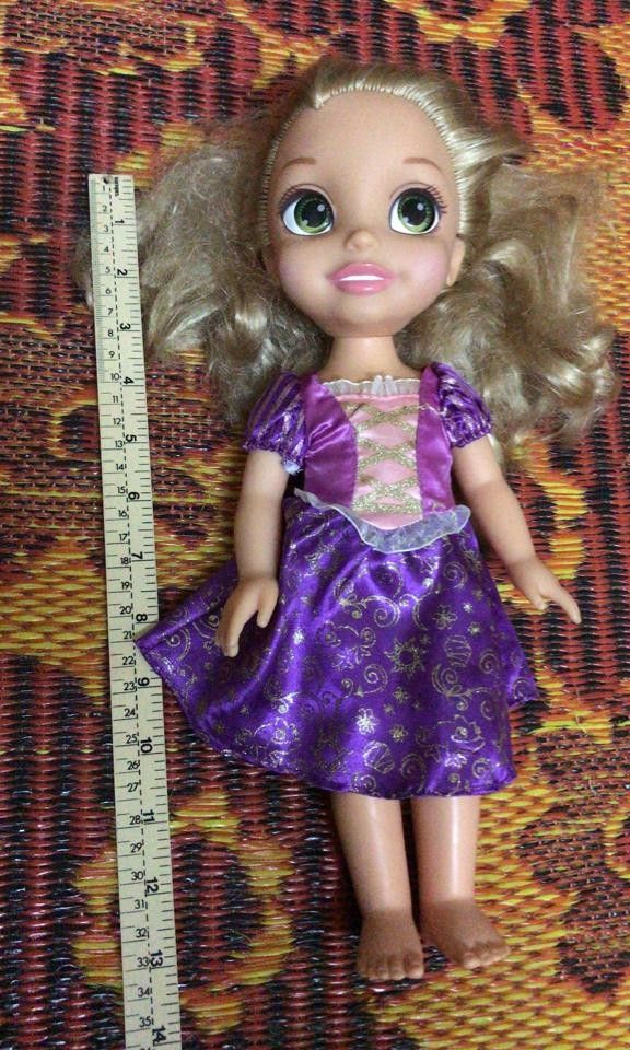 Disney princess rapunzel toddler doll and dress sales