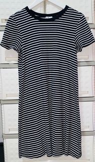 Divided by: H&M striped dress