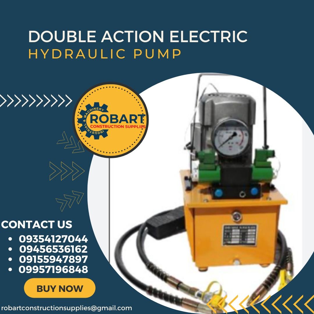 DOUBLE ACTION ELECTRIC HYDRAULIC PUMP, Commercial & Industrial