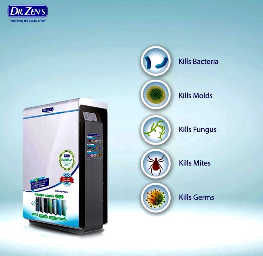 Dr. Zen s Purifirst Air Purification System with 2sets of filters