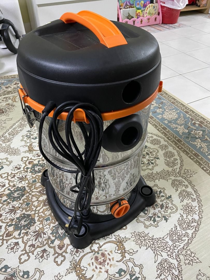 ELBA EVCG1230 Stainless Steel Wet and Dry Vacuum Cleaner, TV & Home