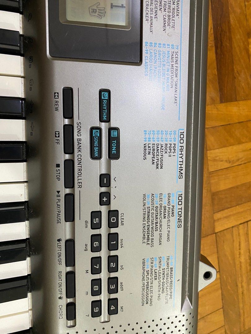 Electrical Piano Casio, Hobbies & Toys, Music & Media, Musical ...