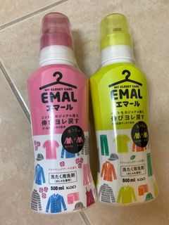 2瓶日本Emal防縮洗衣精