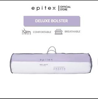 Epitex Deluxe Bolster (1800g) Hotel Collection Bolster - Comfortable Bolster - Firm Bolster - Adult Bolster - Hypoallergenic