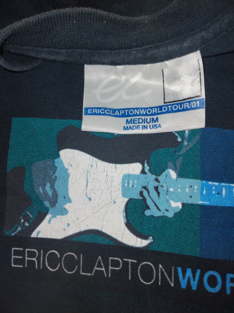 Eric Clapton tour, Men's Fashion, Tops & Sets, Tshirts & Polo Shirts on