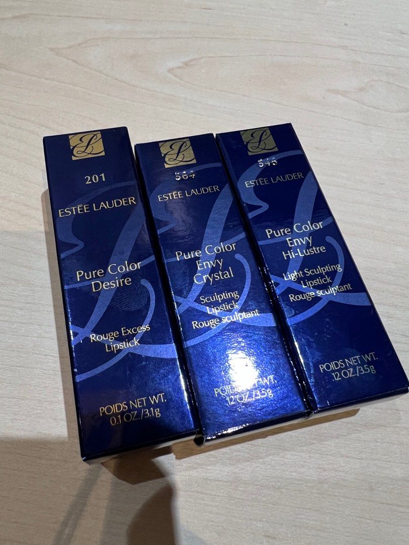 Estee Lauder Lipstick (3 units), Beauty & Personal Care, Face, Makeup