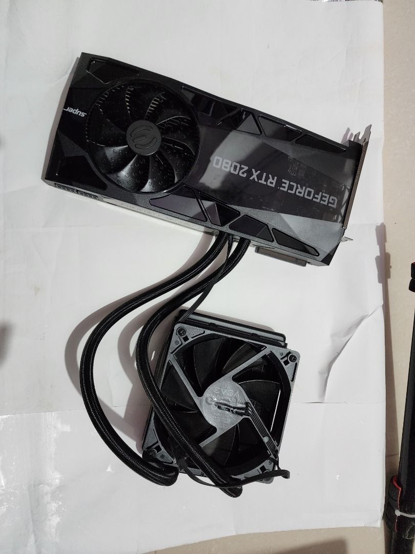 EVGA GeForce RTX 2080 SUPER FTW3 HYBRID GAMING, AIO 水冷版本, 電腦