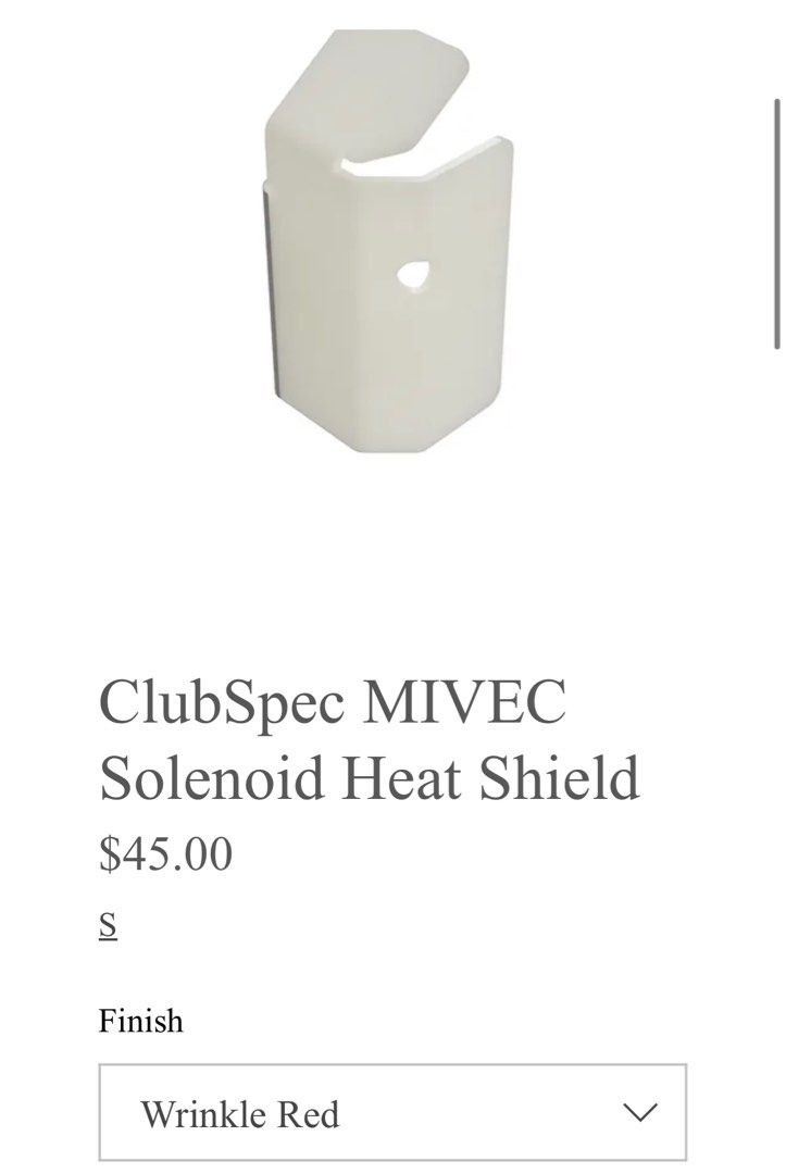 Evo X Club Spec power steering and solenoid heat shield, Car Accessories,  Accessories on Carousell