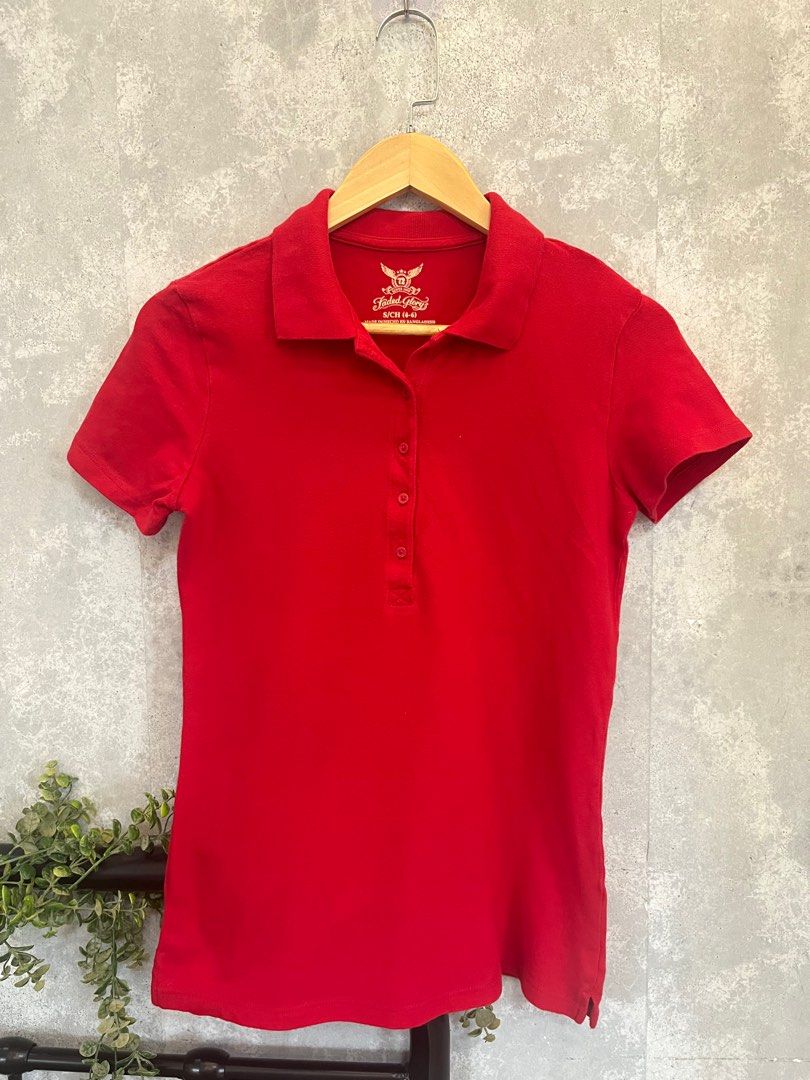 faded glory polo shirts Women s Fashion Tops Shirts on Carousell