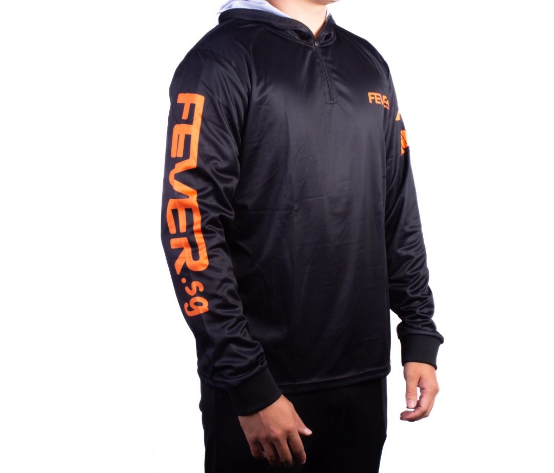 Fever Kayak Fishing Jersey hoodie UPF 50 Shirt Long Sleeve SPF