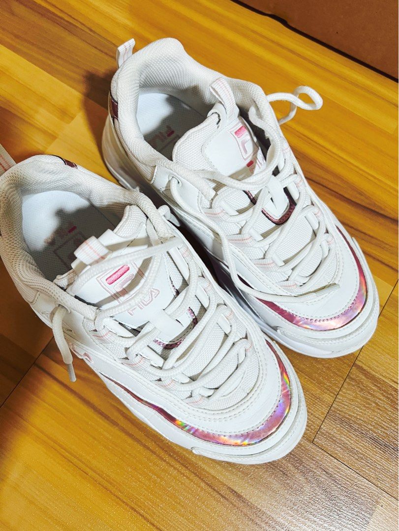 Fila ray discount shiny pink