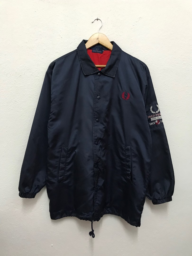 Fred perry coach jacket store