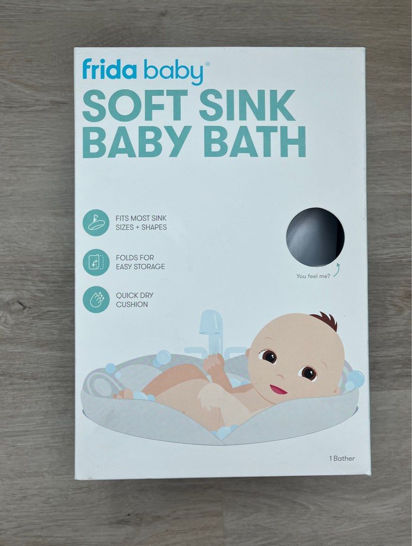 Frida Baby Soft Sink Bath Tub, Babies & Kids, Bathing & Changing