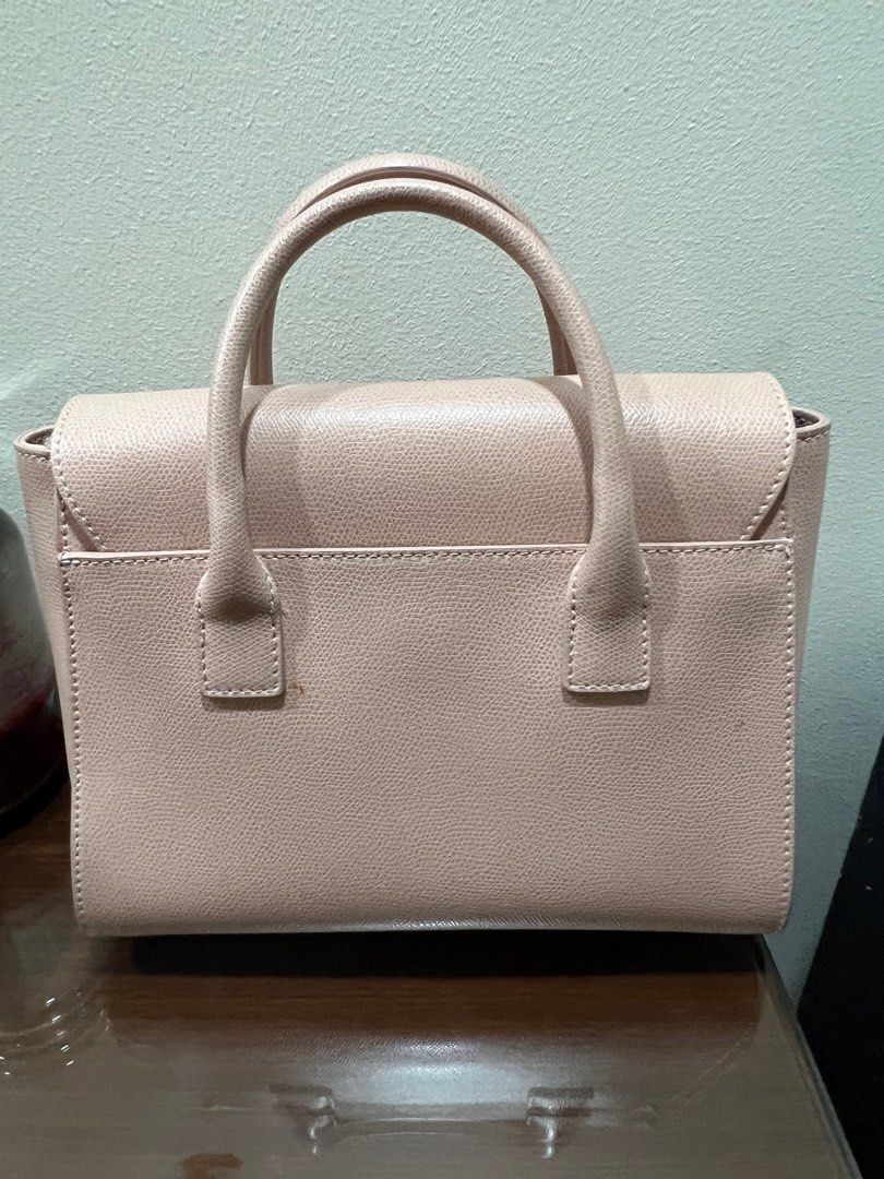 Furla Metropolis Satchel Small Moonstone, Women's Fashion, Bags