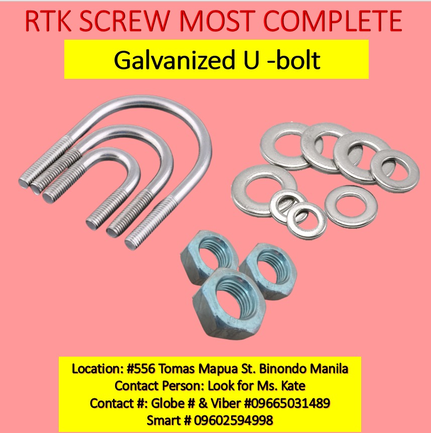 Galvanized U Bolt on Carousell