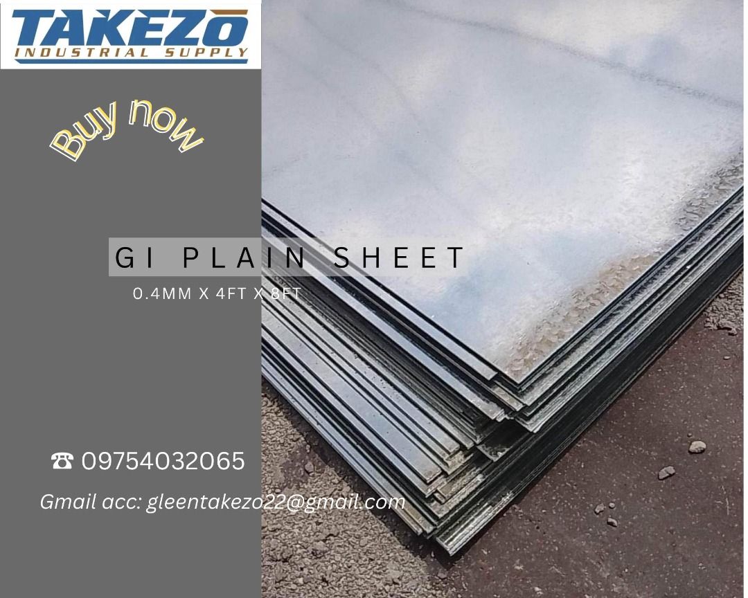 Gi plain sheet apo on carousell