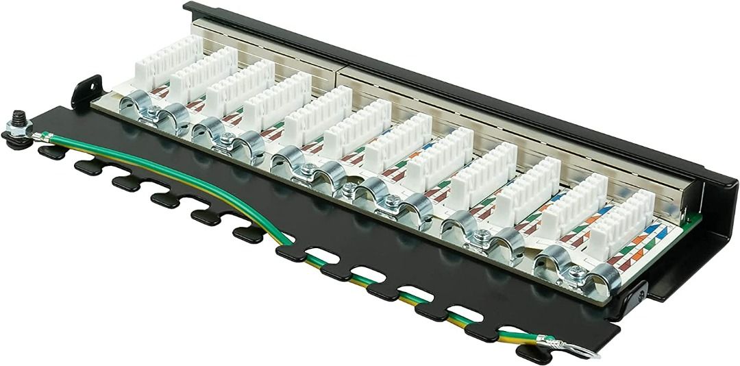 Good Connections® Patch Panel - Desktop - Cat. 6, 250 MHz - GIGABIT ...