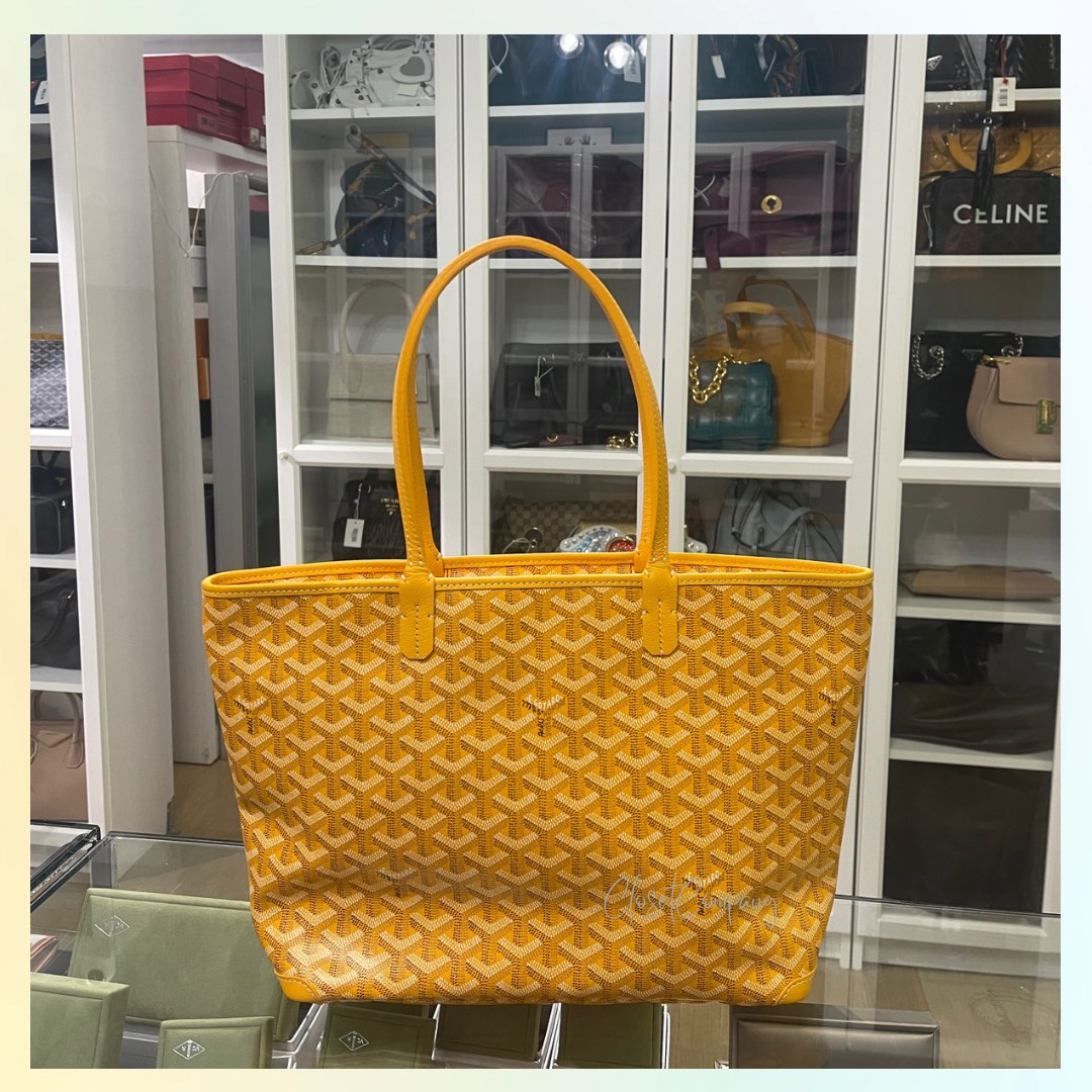 Goyard Artois PM Jaune Yellow