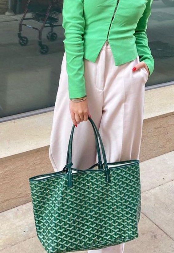 Goyard MM Artois (Green) (Non-Nego), Women's Fashion, Bags & Wallets, Tote  Bags on Carousell