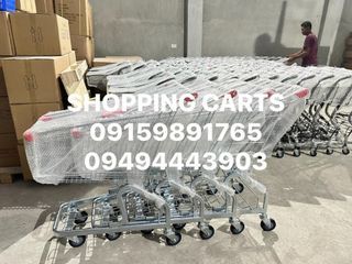 Grocery Push Cart/ Shopping Cart  60Ltrs 905mm ( H ) x 755mm ( L ) 455mm (W)