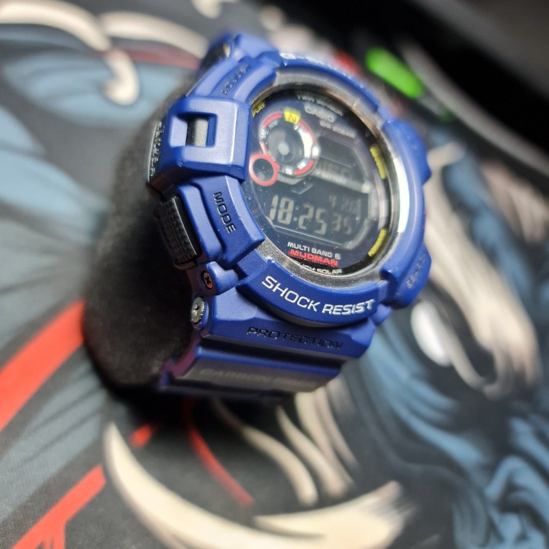 GSHOCK MUDMAN BLUE NAVY GW 9300NV ORIGINAL JAPAN SET Men s