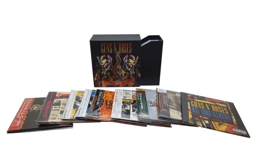 Guns N' Roses 1987-2011 9CD+2DVD Complete Boxset / Metallica