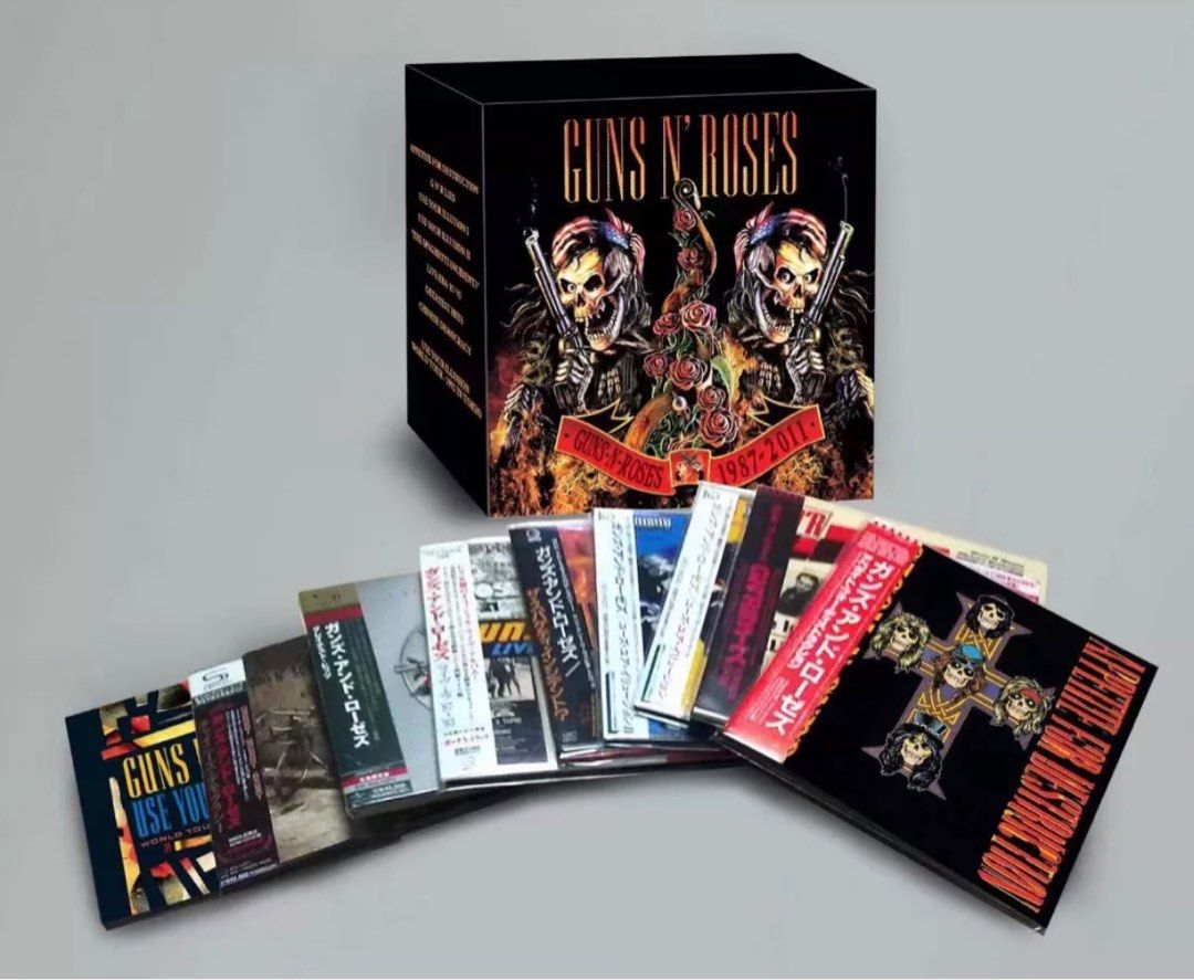 洋楽 GUNS N' ROSES 1987-2011 SHM-CD + DVD Guns N' Roses 1987-2011 9CD+2DVD Complete Boxset / Metallica