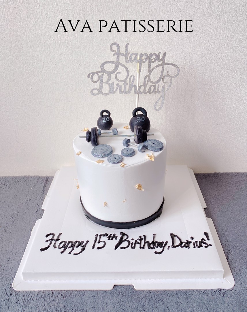 50th birthday cake for body builder / weight lifter | Flickr