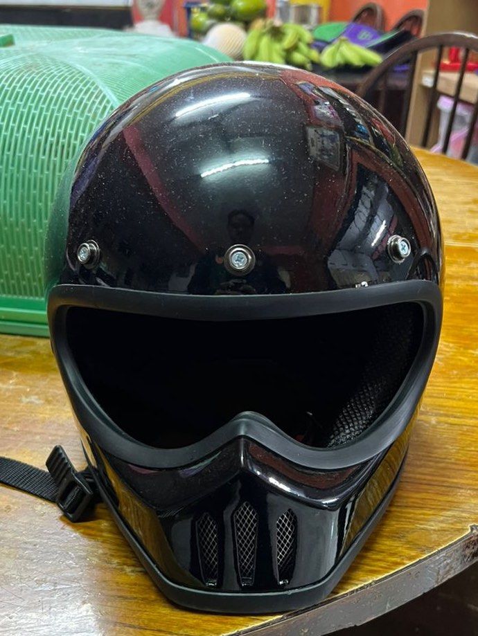 Cafe racer full face helmet best sale