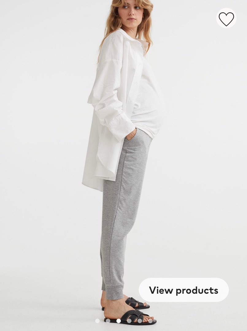H M Mama Joggers Women s Fashion Maternity wear on Carousell