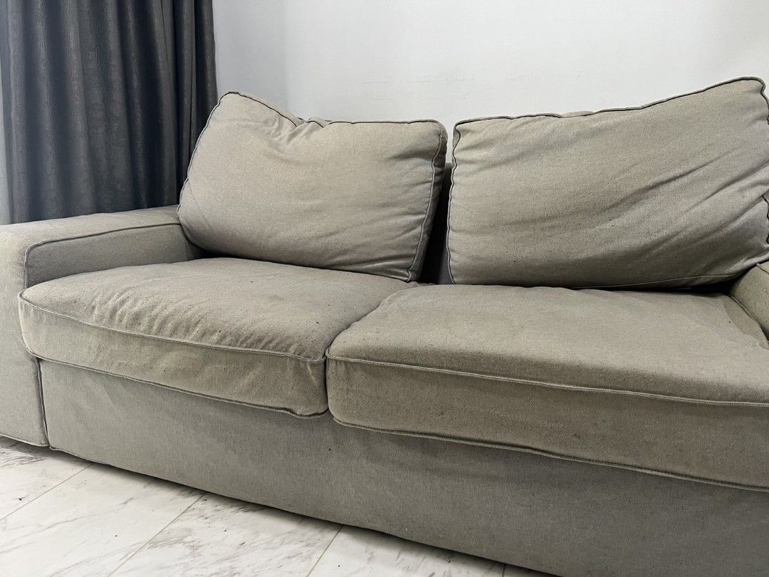 Ikea 2 seater sofa, Furniture & Home Living, Furniture, Sofas on Carousell
