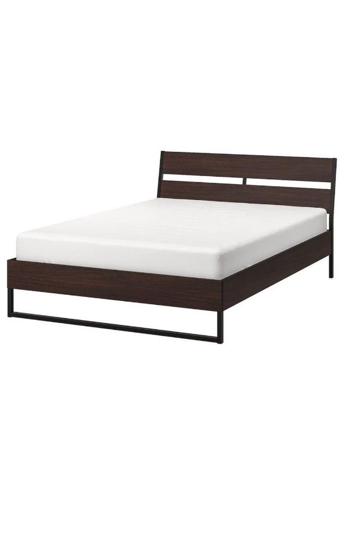 Ikea queen bed frame, Furniture & Home Living, Furniture, Bed Frames