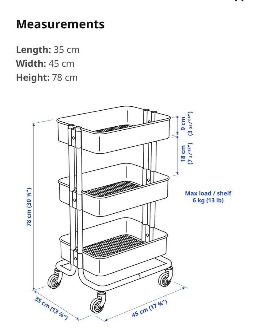 ikea-raskog-trolley-furniture-home-living-furniture-shelves