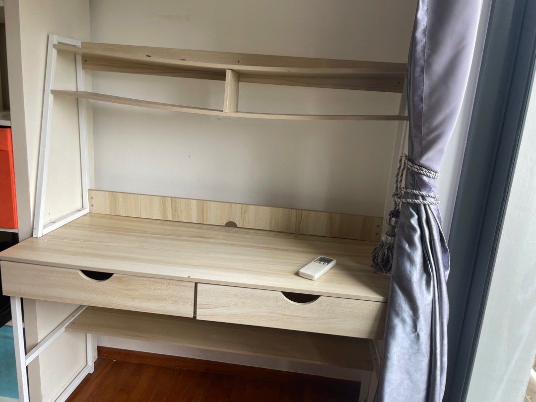 IKEA study table, Furniture & Home Living, Furniture, Tables & Sets on ...
