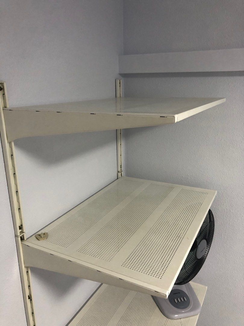 IKEA Wall Mount Metal shelves FREE, Furniture & Home Living, Furniture