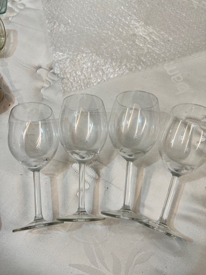 Ikea Wine Glasses x4, Furniture & Home Living, Kitchenware & Tableware