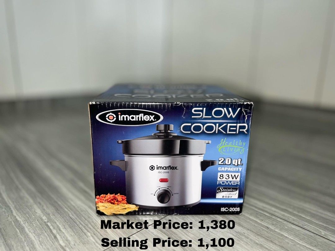Imarflex Slow Cooker, TV & Home Appliances, Kitchen Appliances, Cookers