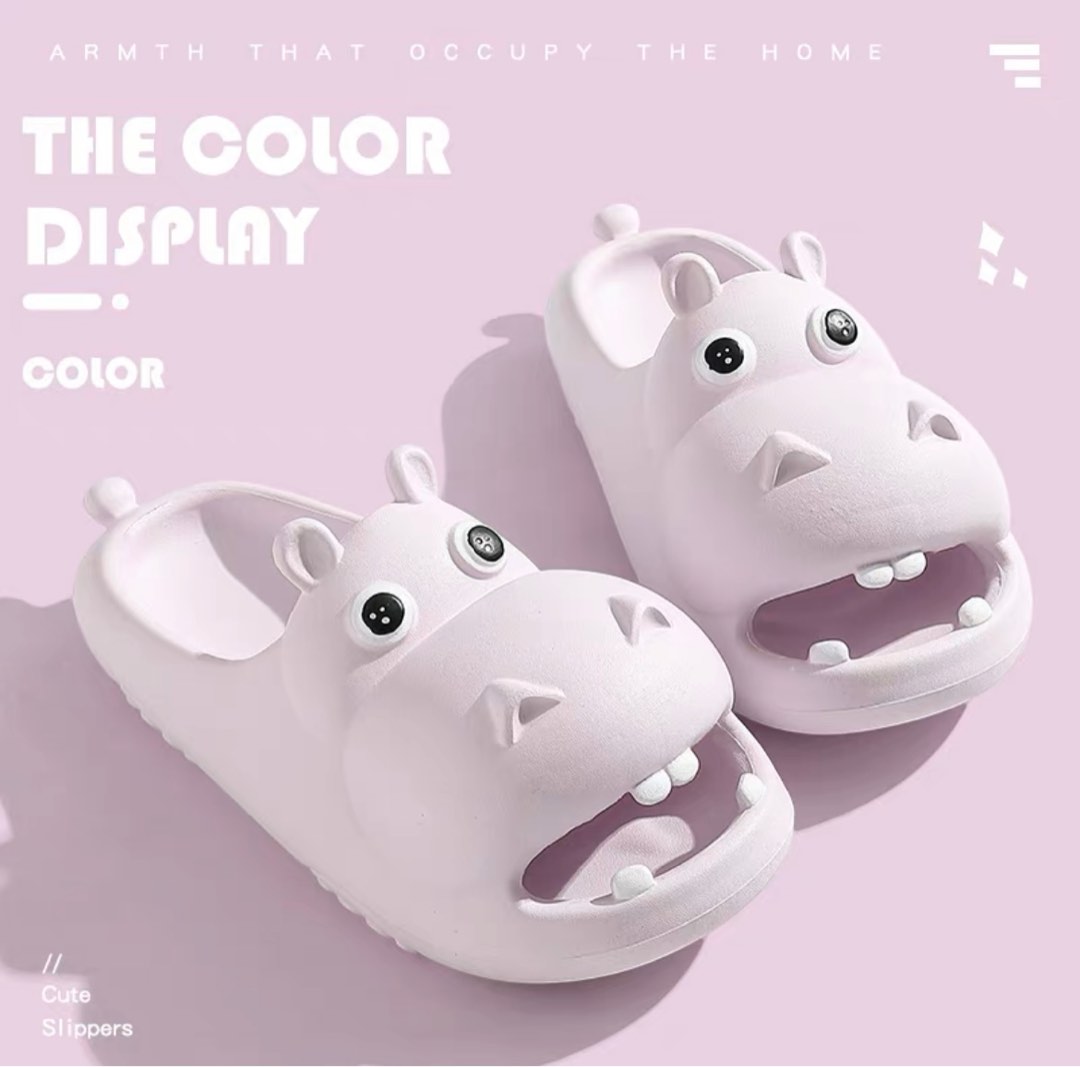 Hippo slippers shop