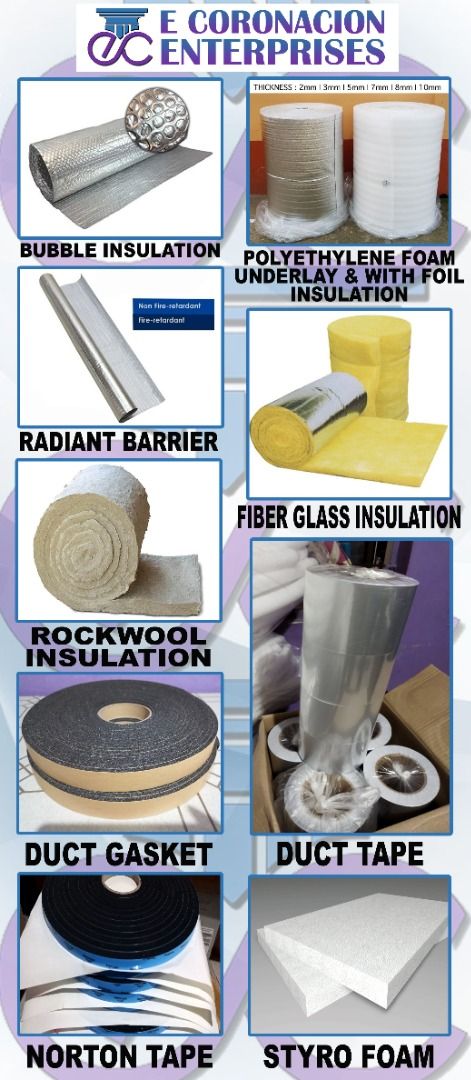 INSULATION MATERIALS (Category: Construction & Building Materials) located in Mandaluyong City. Submitted by emramos8227 (Listing ID 1232385969, Image 1). Description: GOOD MORNING & GOD BLESS! Ma'am/Sir, We would like to propose to you, our insulation materials for your Construction of Industrial Facilities, Site Development and Medium-Rise Buildings project. Just email back your request for quotation. PRODUCT LINE AVAILABLE Rockwool Insulation 