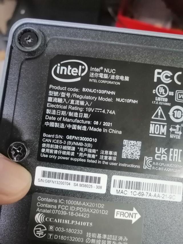 Intel Nuc i7 and i3 (Category: Desktops) located in Dagupan City. Submitted by l2ayne (Listing ID 1232493747, Image 2). Description: Intel NUC i3 10th gen 240GB SSD 8GB DDR4 Memory Price 9.5k only Intel NUC i7 8th gen 240GB SSD 8GB DDR4 Memory Price 10.5k only Pick up: Taguig Accept shipping / COD Lalamove / COP LBC Buyer will shoulder shipping fee Text or call for fast deal 09772189475.