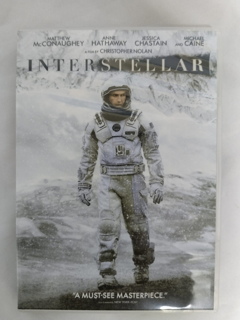 Interstellar DVD, Hobbies & Toys, Music & Media, CDs & DVDs on Carousell