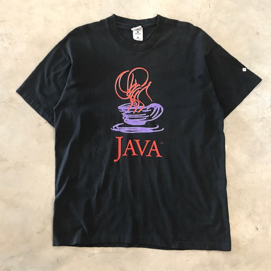 Vtg JAVA Techwear, Men's Fashion, Tops & Sets, Tshirts & Polo Shirts on ...