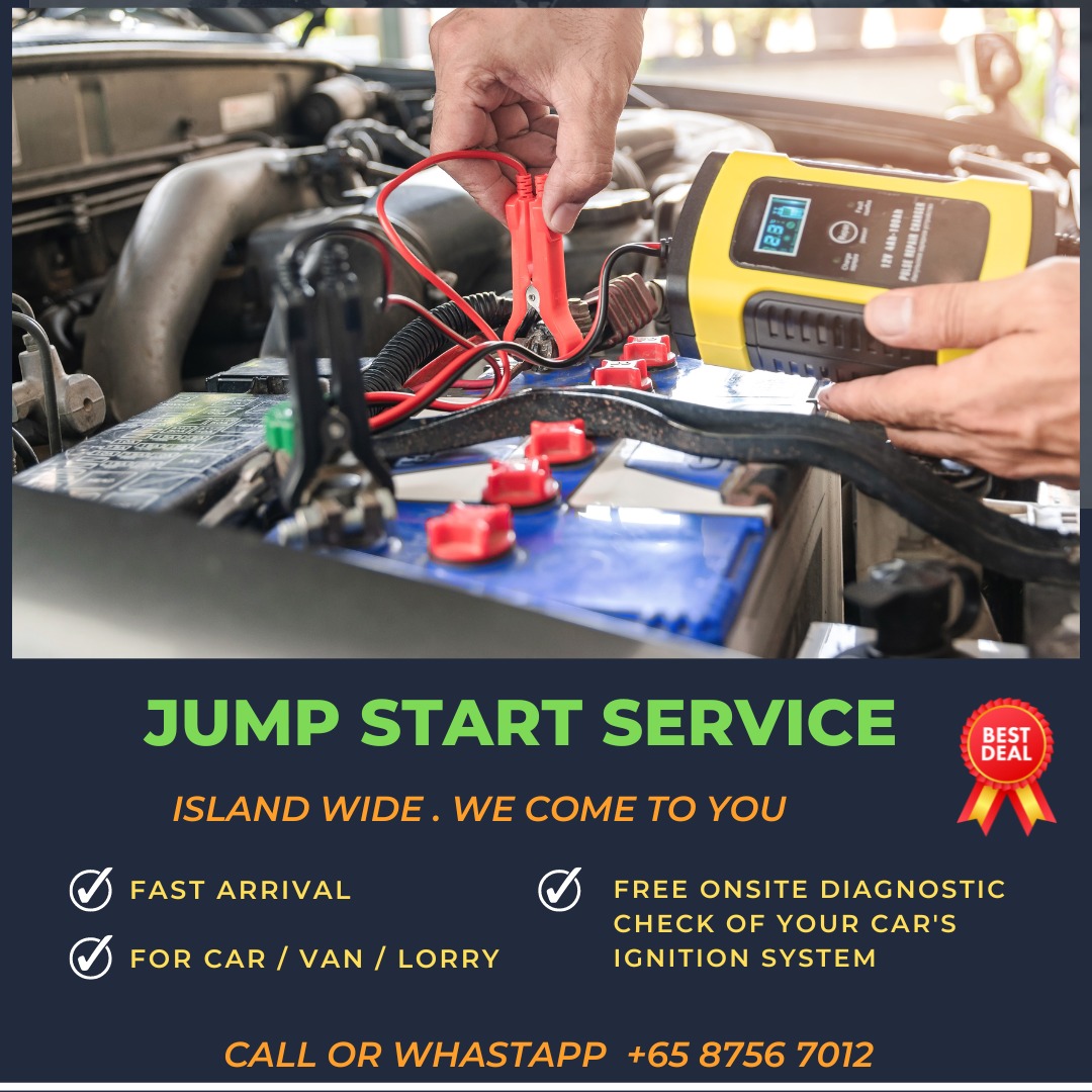 Jump Start Service (Free Diagnosis of Ignition System), Car Accessories